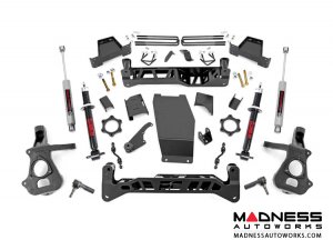 Chevrolet Silverado 1500 4WD Suspension Lift Kit w/ N3 Shocks - 7" Lift - Cast Steel Control Arms